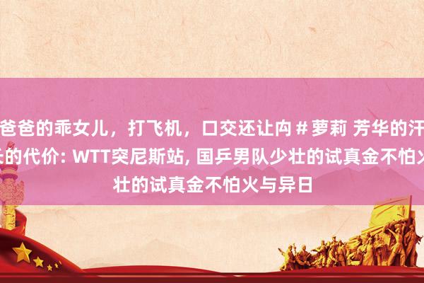 爸爸的乖女儿，打飞机，口交还让禸＃萝莉 芳华的汗水, 成长的代价: WTT突尼斯站, 国乒男队少壮的试真金不怕火与异日