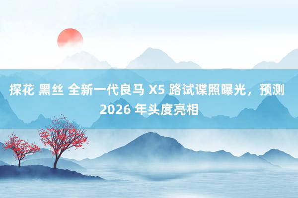 探花 黑丝 全新一代良马 X5 路试谍照曝光，预测 2026 年头度亮相